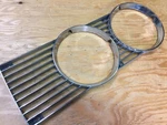1971 1972 Ford Mercury Cougar XR7 Lh Head Light Grill Bezel D1WB-13064. Fixed Price $85.00.