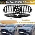 For Mercedes Benz Gle W167/C167 2024+ Gloss Black Front Radiator Grille Gt-style. Fixed Price $119.98.