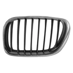 Driver Left Grille Upper Without Titanium Finish Fits 00-03 Bmw X5 535985. Fixed Price $61.00.