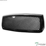 Topline For 2005-2007 Dodge Dakota Mesh Front Hood Bumper Grille Black. Fixed Price $103.00.
