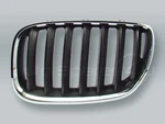 Chrome/black Front Hood Grille Left Fits 2005-2006 Bmw X5 E53. Fixed Price $48.90.