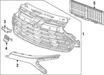Genuine Gm Grille Assembly 42883407. Fixed Price $927.89.