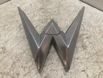 1952 Willys Aero Coupe Trunk Emblem. Fixed Price $179.99.