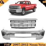 Front Bumper Chrome & Grille Kit For 2015-19 Chevy Silverado 2500 Hd 3500. Fixed Price $739.89.