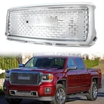 Fit For 2014 2015 Gmc Sierra 1500 Denali Base Sle Slt Front Bumper Grille Chrome. Fixed Price $138.99.