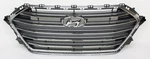 Oem Upper Grille For Hyundai Elantra Sedan (korea Built) Chrome 86350-F2100. Fixed Price $440.00.
