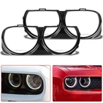 2PCS Front Lamp Headlight Bezel Trim For 2015-2021 Dodge Challenger Left & Right. Fixed Price $13.49.