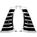1966 Chevelle Camino Fender Grille Corner Extension Panel Pair Right & Left. Fixed Price $70.95.
