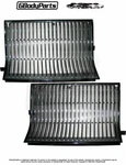 1986 Oldsmobile Cutlass Supreme Chrome Plated Silver Argent Painted Grill Set. Fixed Price $157.95.
