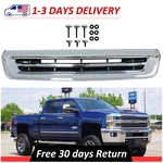 Hood Ornamentation Vent Chrome Fits 2017-2019 Chevy Silverado 2500 3500 84240940. Fixed Price $73.98.