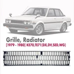 Front Quad Grille Mask For Toyota Corolla Dx KE70 TE72 AE70 1979-83 Sedan. Fixed Price $160.45.