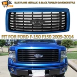 AL3Z8200DPTM Blue Flame Black Front Bumper Grille 2009-2014 Ford F-150 F150. Fixed Price $245.99.
