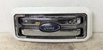 White / Chrome King Ranch Grille Fits 2011-2016 Ford F250 F350. Fixed Price $951.51.