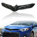 For 2014-2016 Toyota Corolla Se Bumper Upper Grille Gloss Black 53111-02770. Fixed Price $24.00.