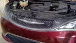 Used Upper Grille Fits: 2017 Chrysler Pacifica Mesh Design W/o Surr. Fixed Price $184.90.