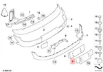 Genuine Mini Cooper One R55 D Clubman Licence Plate Base Black 51132757344. Fixed Price $45.66.