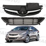 For Hyundai Elantra Sedan 2011 2012 2013 Front Upper Lower Grille Assembly. Fixed Price $49.98.