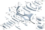 Genuine Mercedes-benz Cover Bumper Area 167-885-75-03. Fixed Price $152.47.