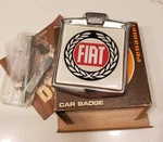 Vintage Classic Oldtimer Fiat Emblem Grille Badge Renamel 80S Nos New. Fixed Price $48.00.