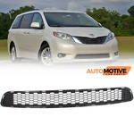 For 2011-2017 Toyota Sienna Front Bumper Lower Grille Mesh Black Honeycomb. Fixed Price $67.94.