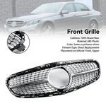 Diamond Front Bumper Grille Fit Mercedes E-class W212 2013-2016 Facelift. Fixed Price $89.73.