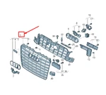 New Audi A8 Radiator Grille Genuine. Fixed Price $2364.63.
