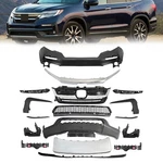 Front Bumper Cover Kit W/grille Chrome/skid Plate/trim For Honda Pilot 2019-2022. Fixed Price $739.99.