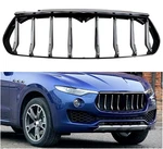 Chrome Black Front Bumper Grille Upper Radiator Fits 2017-2024 Maserati Levante. Fixed Price $240.00.