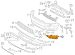 Volkswagen Touareg Front Bumper Right Grille 7P6853666B9B9 No Duty. Fixed Price $140.84.