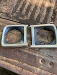 1970-1972 Ford Truck Headlight Bezel Door Trim Cover Lh Rh F100 F250 #pm. Fixed Price $99.99.