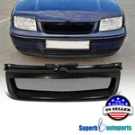 Fits 1999-2004 Vw Jetta 99-04 Bora Abs Front Hood Grille+aluminum Mesh Black. Fixed Price $49.98.