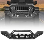 Sunpie Black Steel Front Bumper For 07-26 Jeep Wrangler Jk/jl 4XE & Gladiator Jt. Fixed Price $424.17.
