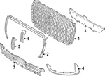 Genuine Ford Grille Radiator PJ7Z8200AB. Fixed Price $425.82.