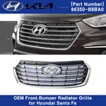 86350B8BA0 New Oem Front Bumper Radiator Grille For Hyundai Santa Fe 7SEAT 17-18. Fixed Price $427.50.