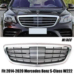 Front Upper Grille W/acc Fit 2014-2020 Mercedes Benz W222 S550 S450 S560. Fixed Price $153.49.
