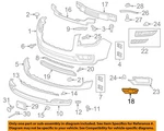 Gmc Oem 13-16 Acadia-grille-lower Left 22814528. Fixed Price $45.43.