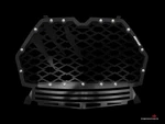 Demon Front Grill Black PAFG-6002HD-D. Fixed Price $225.00.