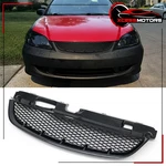 Fits 04-05 Honda Civic Coupe Sedan Front Bumper Hood Grille Mesh Upper Kit. Fixed Price $45.99.