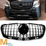 Gtr Front Upper Grille For Mercedes Benz W906 Sprinter 14-17 Chrome+black. Fixed Price $95.99.