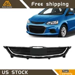 For Chevy Sonic 2017-2020 Front Upper Grille Matte Black+chrome 94538130. Fixed Price $68.62.