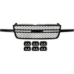 Grille Assembly Textured For 2003-2007 Chevrolet Silverado 1500 3500 2500. Fixed Price $193.81.