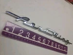 1952 Willys Aero Wing Trunk Emblem Script Oem 680380. Fixed Price $149.95.