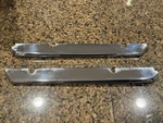 Genuine Oem 1973-89 Mercedes R107 Pair Front Grille Chrome Trim Bar Very Good. Fixed Price $69.99.