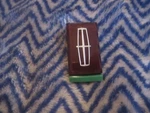 Nos 1984 1985 1986 1987 Lincoln Continental Grille Emblem Ornament New. Fixed Price $44.99.