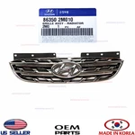 Genuine Front Bumper Radiator Grille Chrome Oem Genesis Coupe 2010-2012. Fixed Price $135.30.