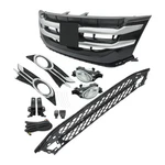 Labwork For Honda Odyssey 2015-16-2017 Front Upper&lower Grille&fog Light Kit. Fixed Price $158.96.