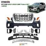 Front Bumper Cover Grille Assembly For 2021-2024 Gmc Yukon / Xl Slt 14 Pcs. Fixed Price $510.99.