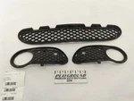Mercedes Benz C230 Coupe Set Of Front Bumper Grilles 2003 2004 2005 2006. Fixed Price $53.97.