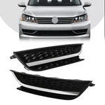 For 2012-2015 Vw Volkswagen Passat Fog Light Grille Cover W/chrome 561853666C. Fixed Price $28.80.