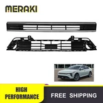 Fits 2025 Kia K4 Lx, Lxs Front Bumper Upper & Lower Grille Black Chrome. Fixed Price $318.55.